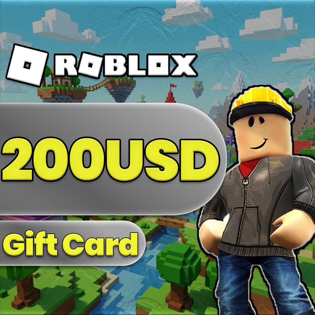 Roblox Gift Card 200 USD