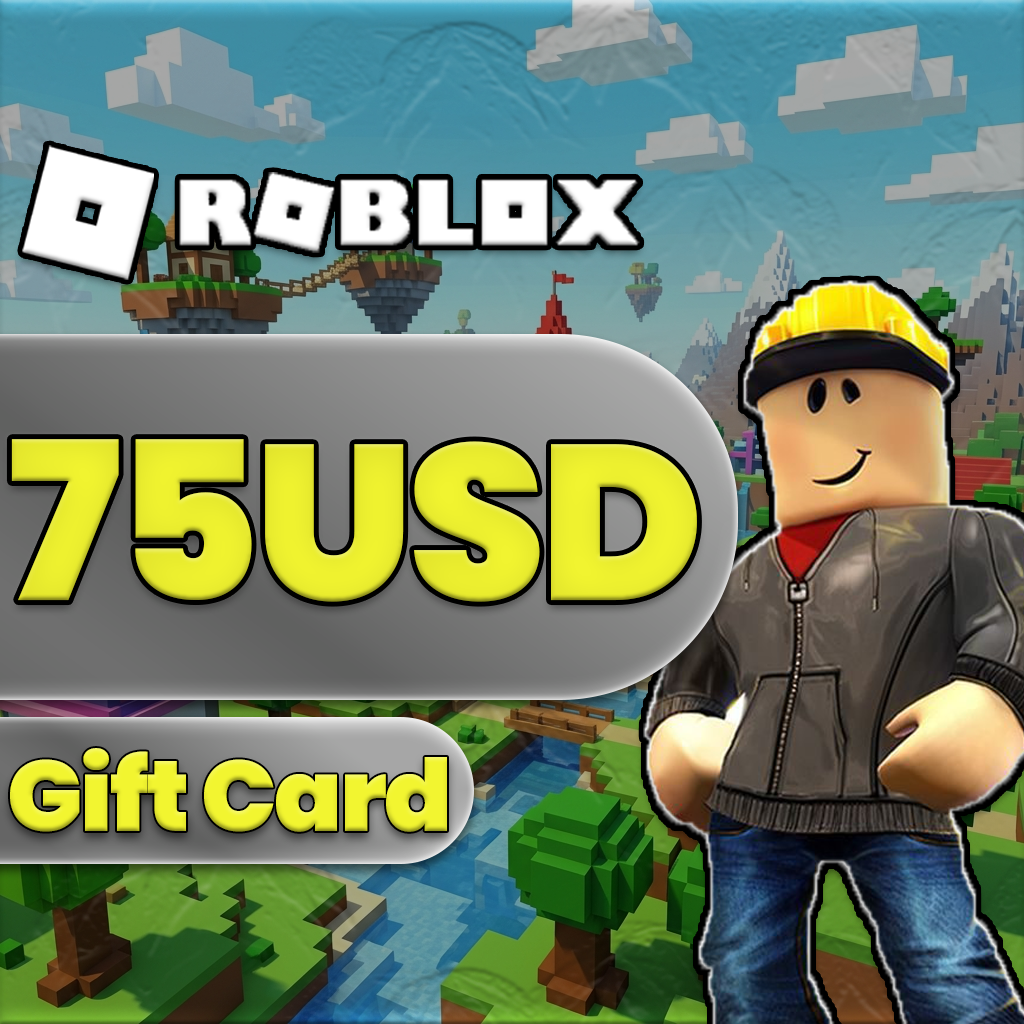 Roblox Gift Card 75 USD