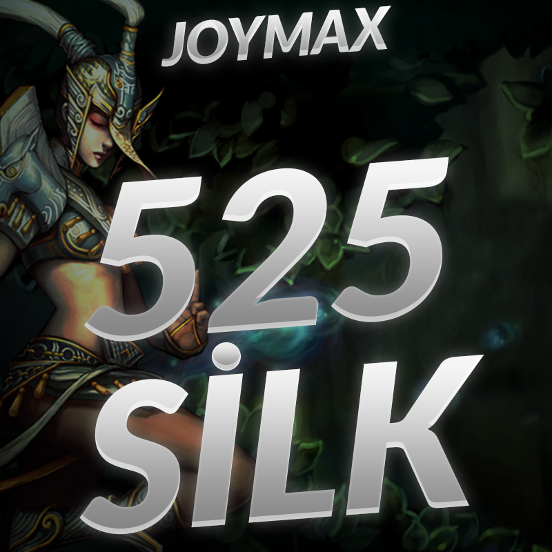 Silkroad Online Joymax 500 Silk + 25 Bonus