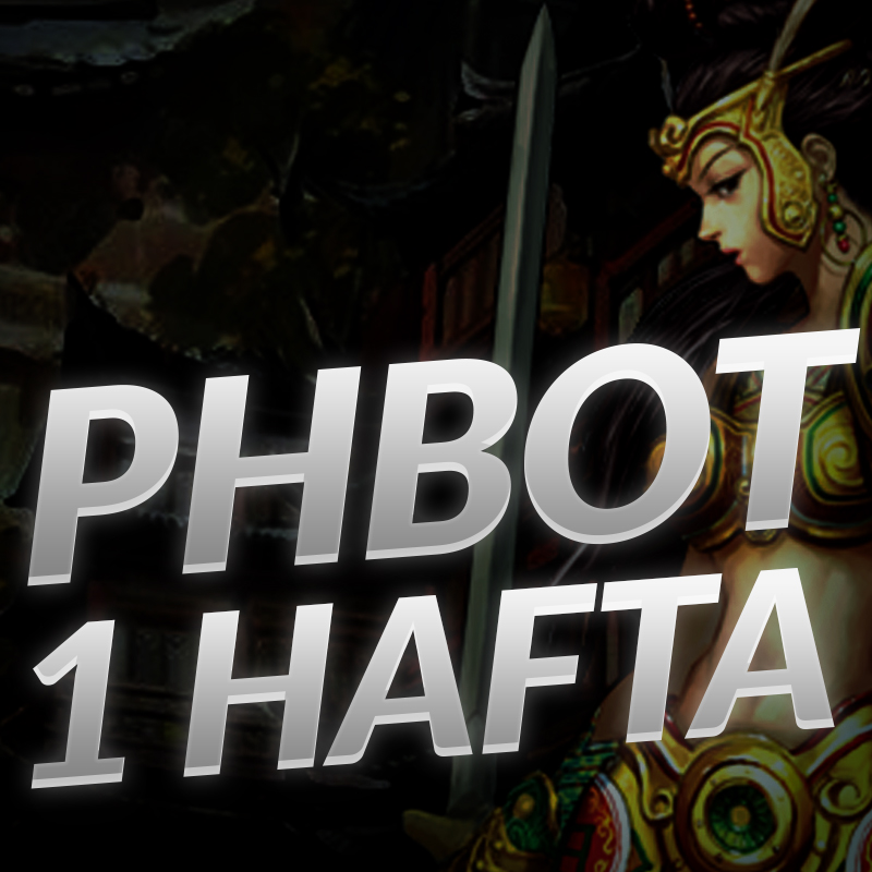 Silkroad Online phBot 1 Hafta