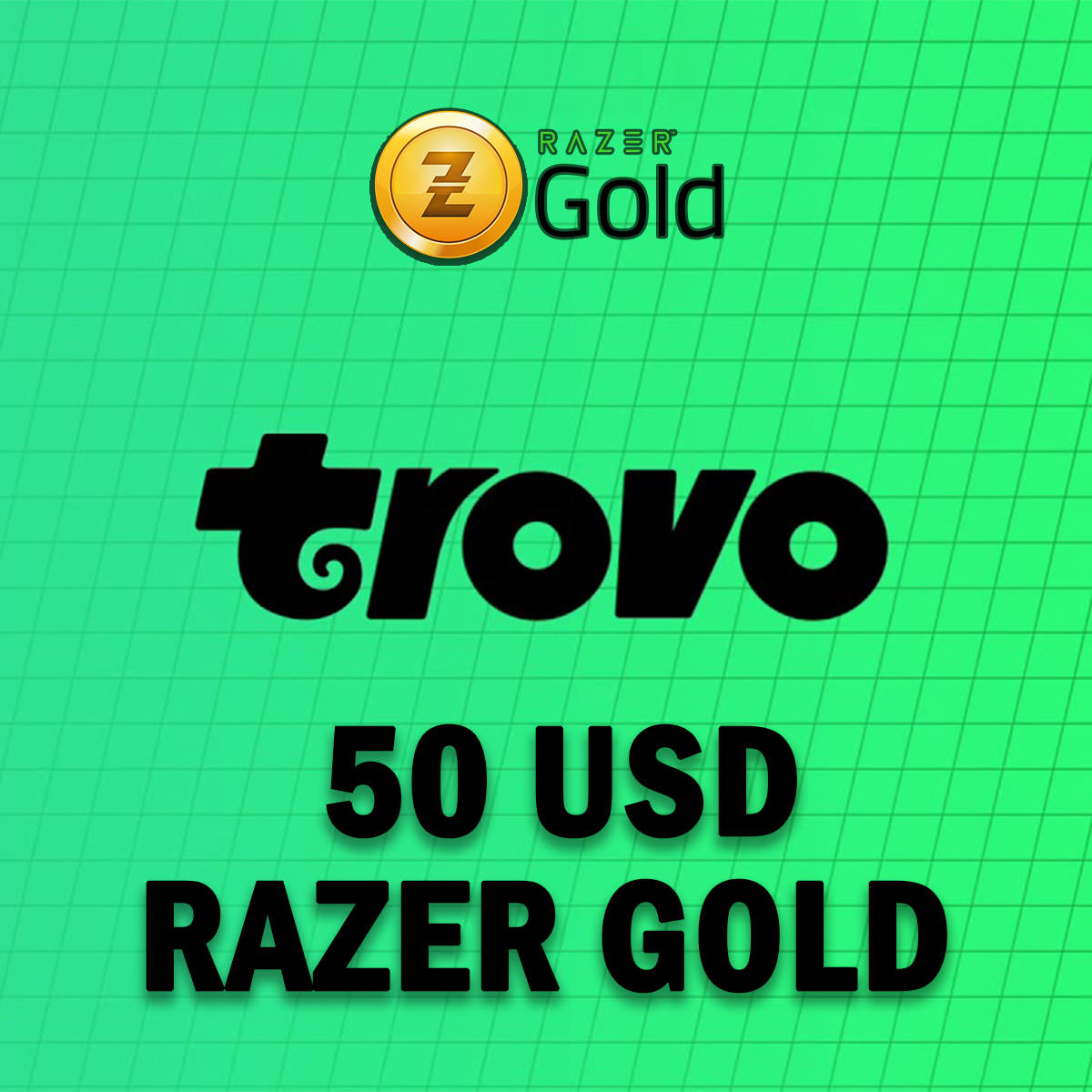 Trovo Live 50 USD Razer Gold
