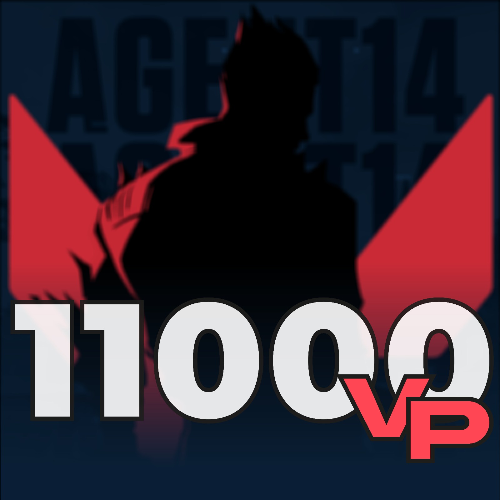Valorant 11000 VP