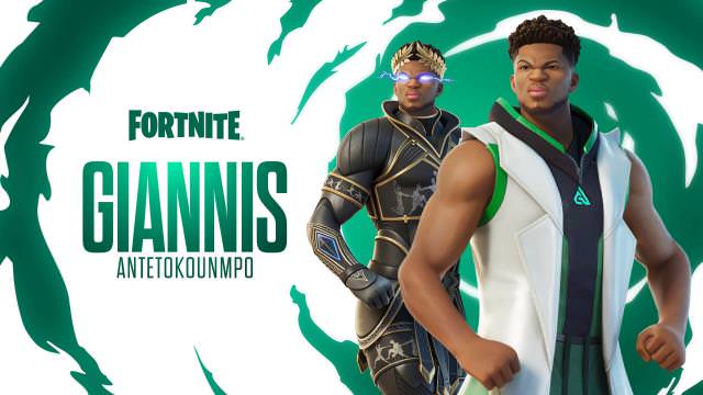 Giannis Antetokounmpo kostümü Fortnite'a geldi