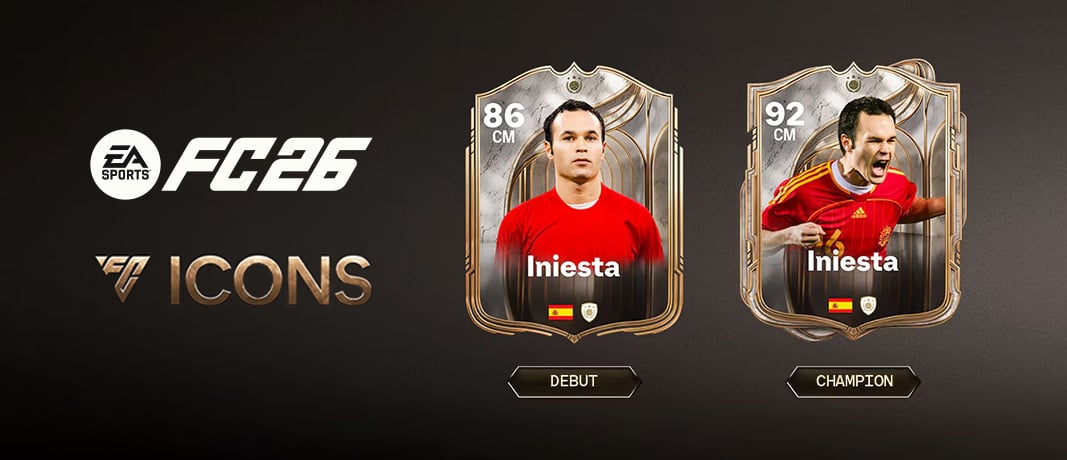 Andrés Iniesta FC 26 Icon