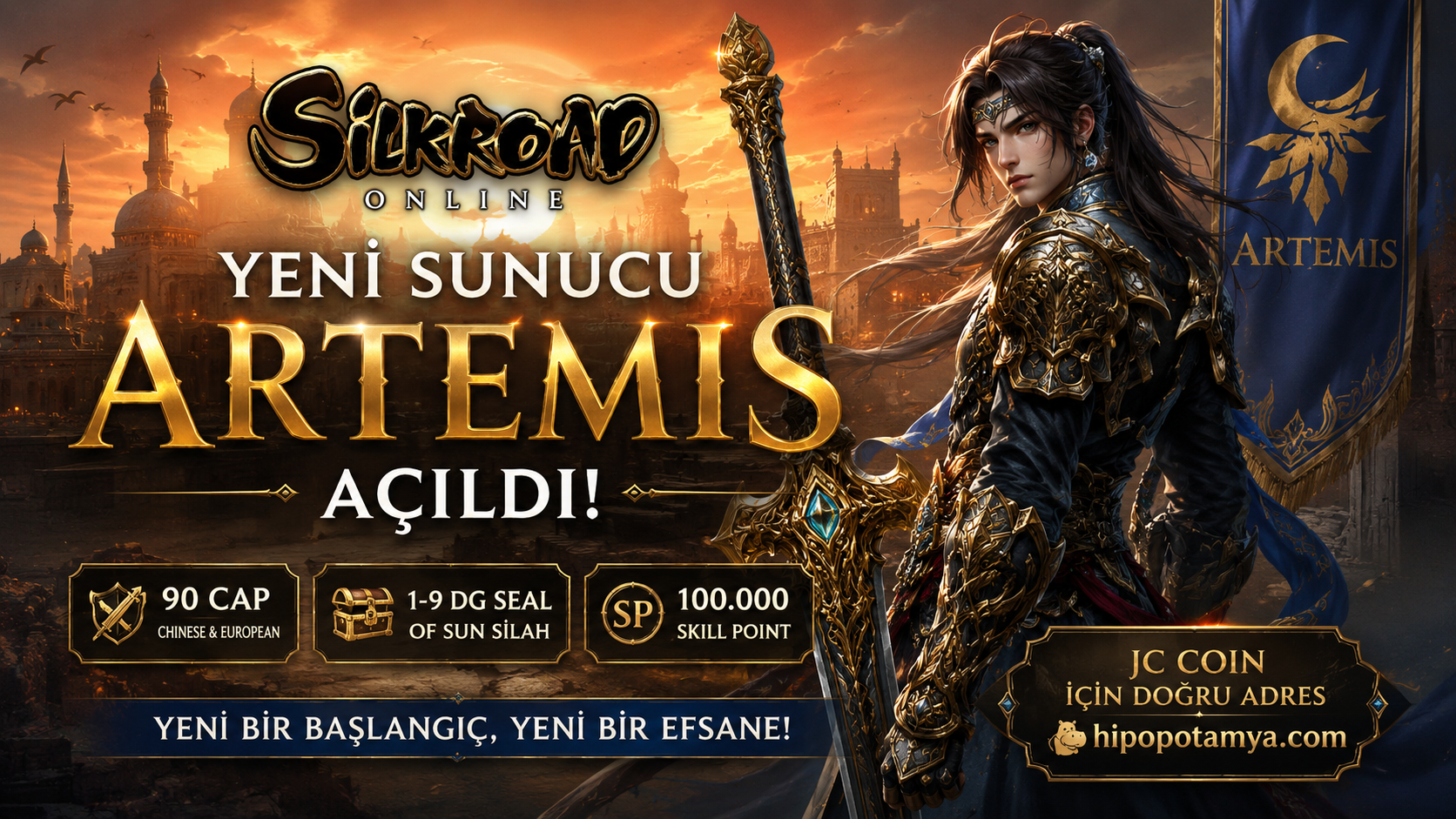 Silkroad Online Artemis Server Açıldı: 2026 Güncel Rehber ve Başlangıç Ödülleri