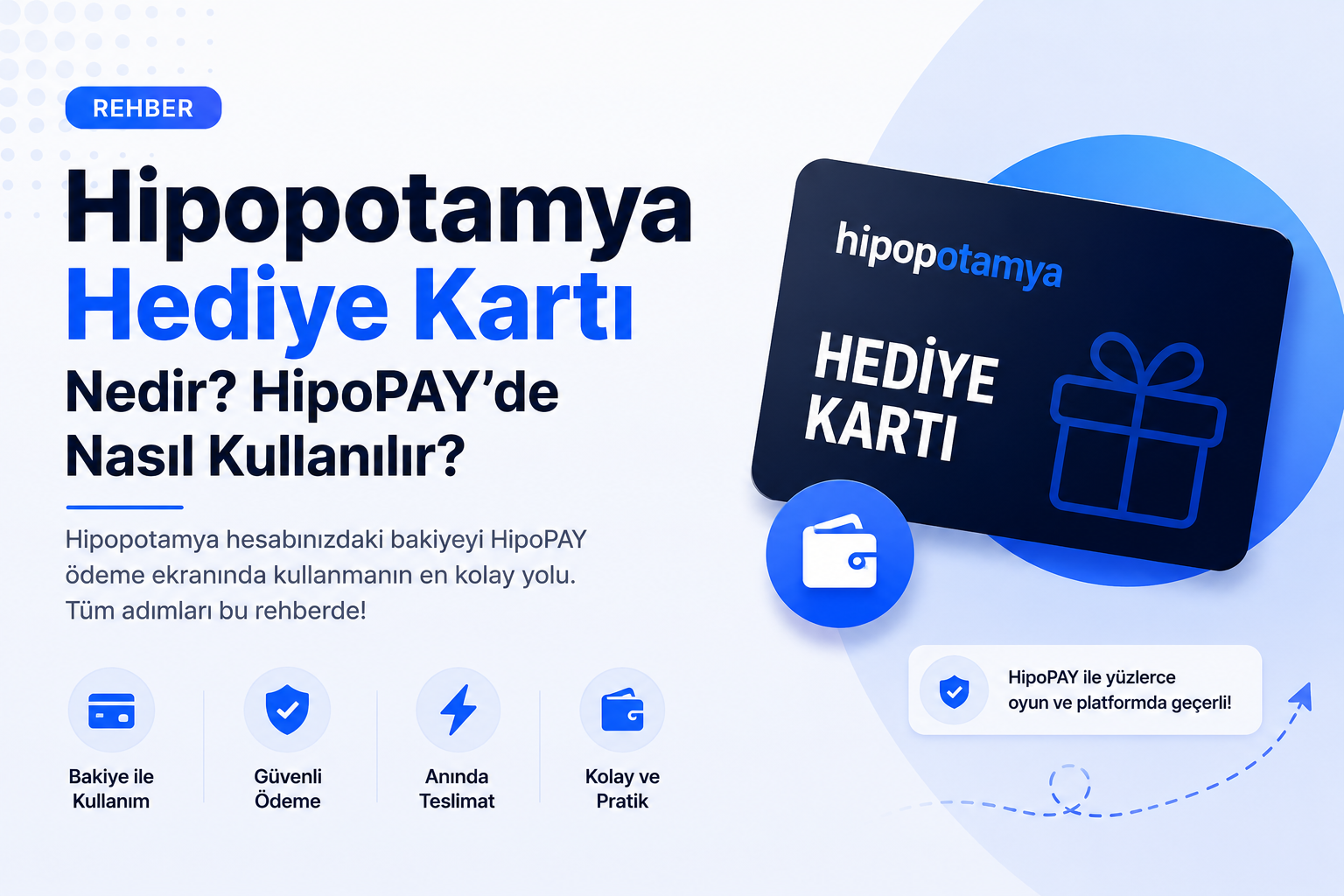 Hipopotamya Bakiyenizi HipoPAY'de Nasıl Kullanabilirsiniz?