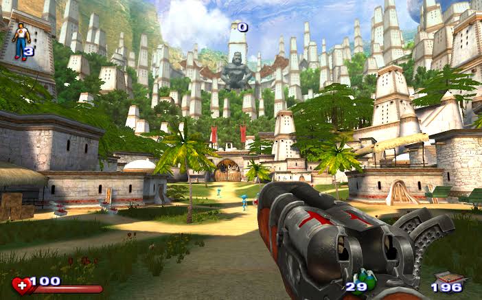 Serious Sam Shatterverse Oyun İ&ccedil;i Ekran G&ouml;r&uuml;nt&uuml;s&uuml;