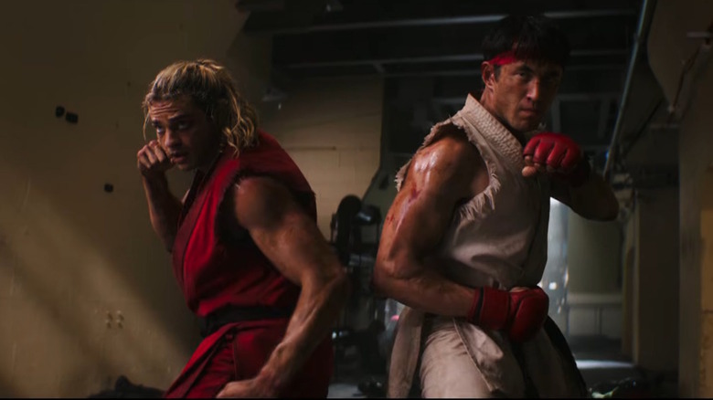 Street Fighter Dövüş Sahnesi Taslağı