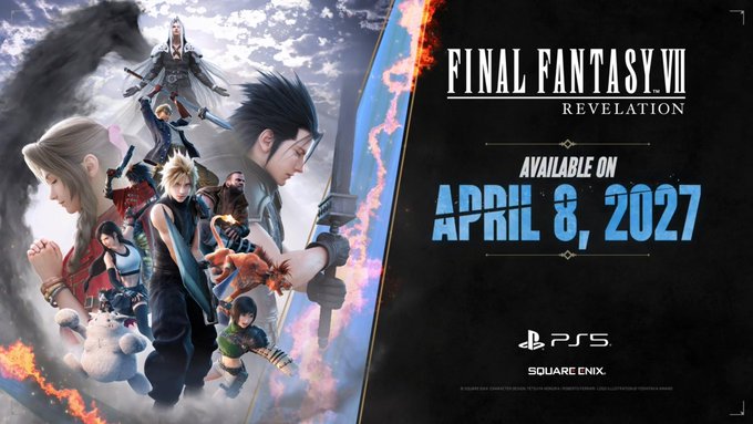Final Fantasy VII Revelation Afiş G&ouml;rseli