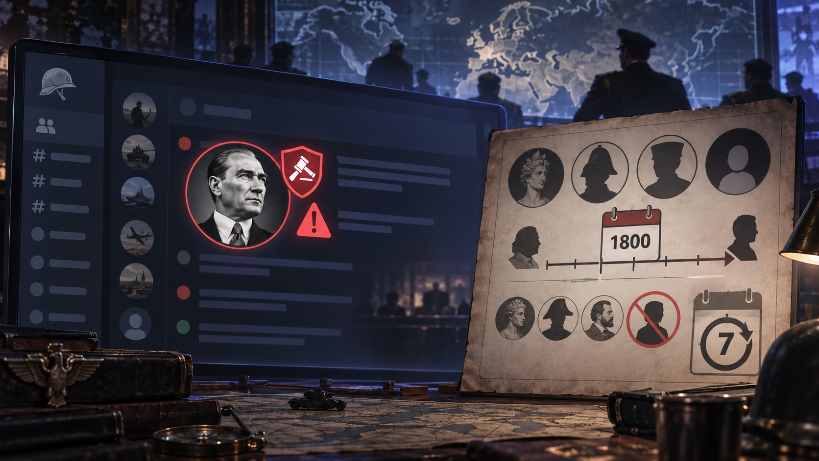 Paradox Interactive HOI4 Atat&uuml;rk Discord Krizi ve Resm&icirc; A&ccedil;ıklamalar