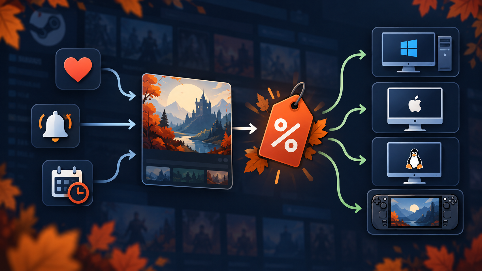 Steam Sonbahar İndirimi 2026 Steam Sonbahar İndirimi 2026 Başlangıç Tarihi ve Kampanya Detayları