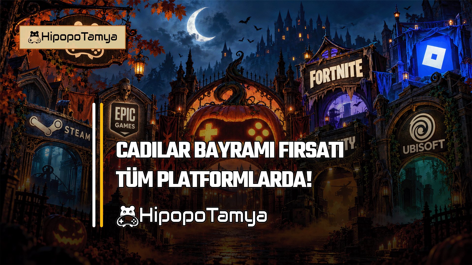 Steam, Epic Games ve Fortnite’ta Cadılar Bayramı Başladı! Tüm Etkinlikler