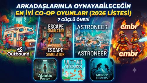 Hipopotamya Listeledi: Sabahlara Kadar Başından Kalkamayacağınız 7 Harika Co-op Oyunu!