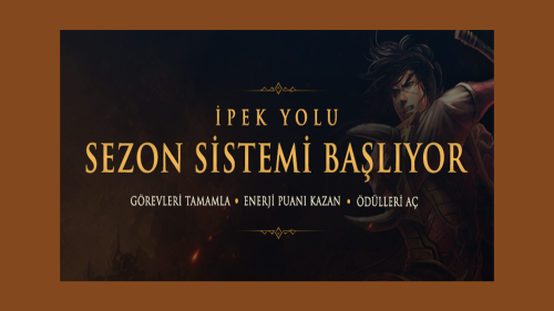 Silkroad Online Türkiye İpek Yolu Sezon Sistemi Beta Süreci Başlıyor!